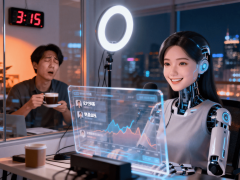 I数字人从播一旦制做完成 